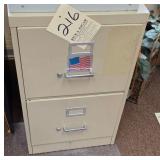 2 Drawer legal file cabinet