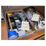 2 boxes of office supplies