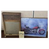 washboard and HD print