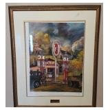 Hugues Voyer Print, signed and dated