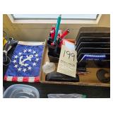Box of Goodies and Nautical Flag