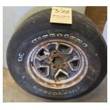 Old Camaro wheel
