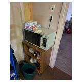 Microwave with stand
