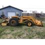 Massey Ferguson model 2200 tractor, with MF 200