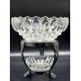 Antique Bowl Stand with Bowls 9.75" x 10.25"