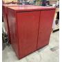 Metal Storage Cabinet 36"x18"x39", Two Shelves