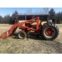 Case model 570 tractor with loader RUNS