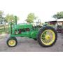 John Deere Model A, 1936 - Round Spoke Wheels.