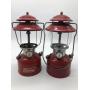 2- red Coleman lanterns