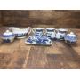 Churchill Blue Willow Serving Dishes - Includes