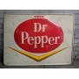 Vintage Porcelain Dr. Pepper Sign - 39" x 30"