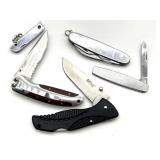 (5) Folding Knives 3ï¿½ Blade and Smaller : Inox