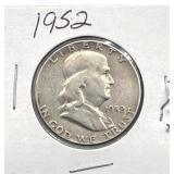 1952 Franklin Half Dollar