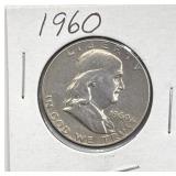 1960 Franklin Half Dollar