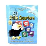 Full 50 State Quarters Handbook and Coin Album