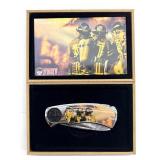 FDNY Knife in Wood Box 2.5ï¿½ Blade