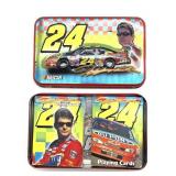 NASCAR Jeff Gordon Playing Cards in Tin