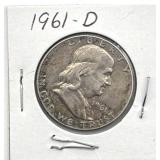 1961-D Franklin Half Dollar