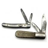 (2) Vintage Imperial Folding Knives 2ï¿½ Blade and