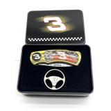 Dale Earnhardt Knife in Tin 2.5ï¿½ Blade