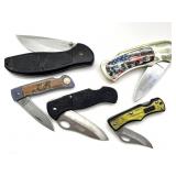 (5) Folding Knives 3ï¿½ Blade and Smaller : Frost