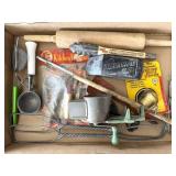 Ice Chipper, Cookie Scoop, Thermometer, Nut