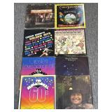 (8) Vinyl Record Albums : Elton John, Willie