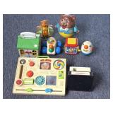 Vintage Fisher Price Activity Center, Pull Toys
