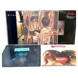 (5) Vinyl Record Albums : Heart, Linda Ronstadt,
