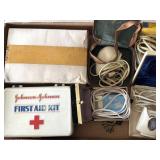 Vintage Electric Razors and First Aid Kits