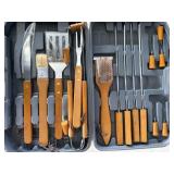 Grilling Toolset in Plastic Case