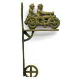 Cast Iron Motorcycle Wall Mount Bell Holder