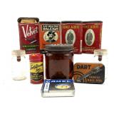 Tobacco Tins, Glass Baby Bottles, Dart Family