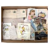 Antique and Vintage Post Cards, Greeting Cards,