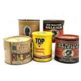 Antique and Vintage Tobacco Tins : Sir Walter