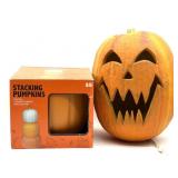 1993 Lighted Foam Jack-O-Lantern 15" (piece