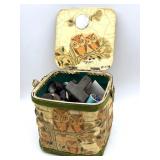 Vintage Sewing Notions and More in Wood Owl