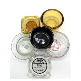 Vintage Glass Ashtrays : Reddy Kilowatt, Dunes