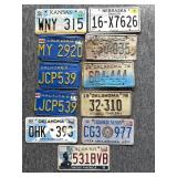 Kansas, Nebraska, Oklahoma, and California