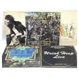 (5) Vinyl Record Albums : Bruce Springsteen, Rod