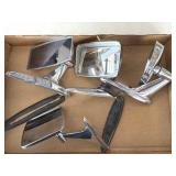 (4) Vintage Side View Mirrors