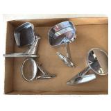 (4) Vintage Side View Mirrors - Chevrolet and