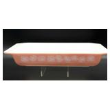 Pyrex Pink Daisy Casserole Dish 1 1/4 QT - 11.5"