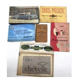 1957, 1960, and 1965 Chevrolet Booklets, 1940