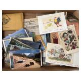 Russian Antique and Vintage Post Cards, Vintage