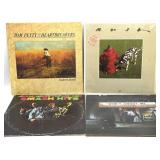 (4) Vinyl Record Albums : Rush, Elton John, Jimi
