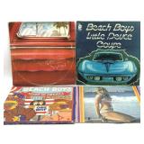 (4) Vinyl Record Albums : The Beach Boys