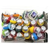 Miniature Football Helmets and Mugs in Plastic
