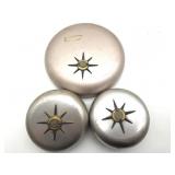 Vintage Fire Alarm Bells 10" and 6"