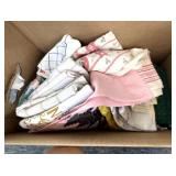 Vintage Tea Towels, Hot Pads, and More